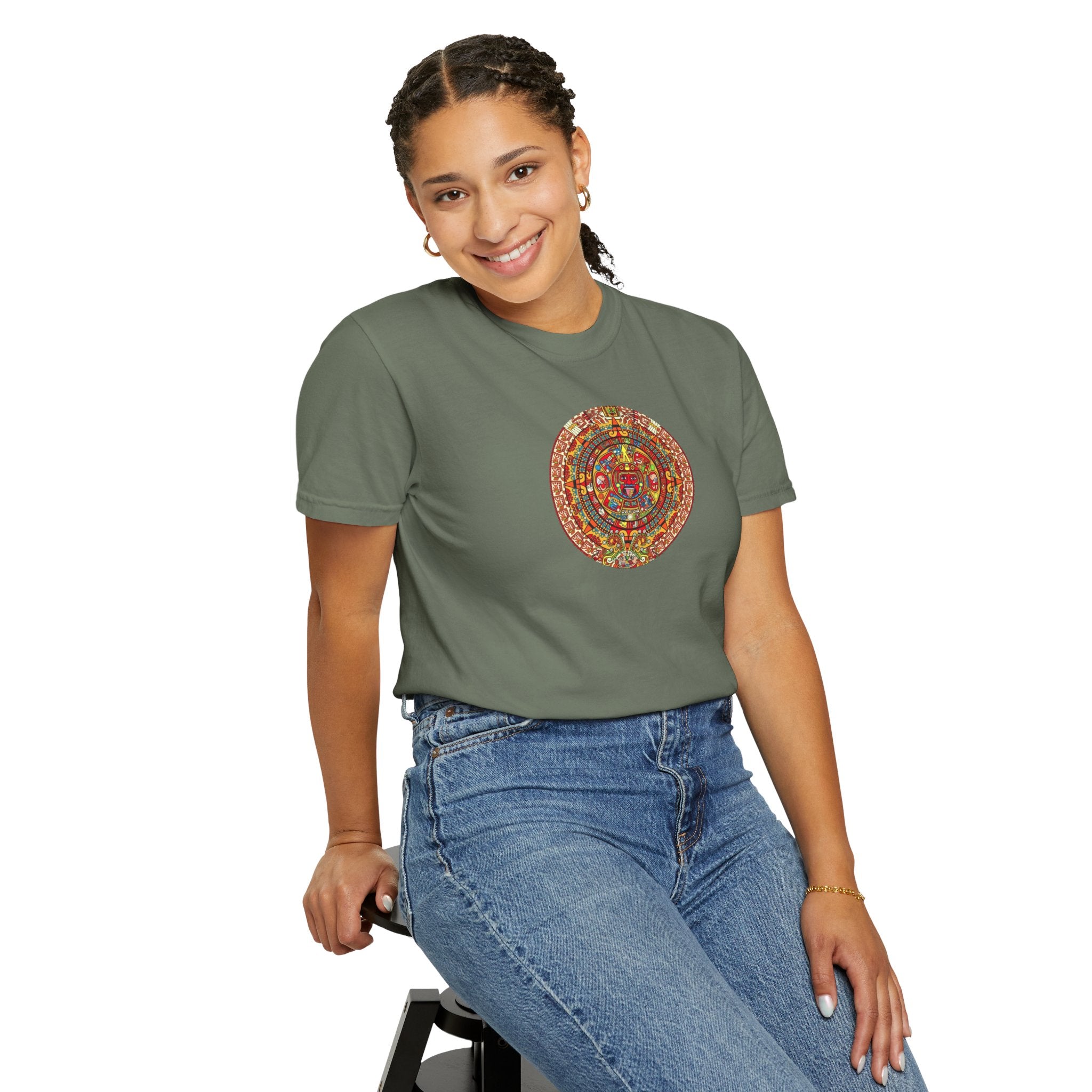 Mandala Sunburst T-Shirt — Boho Psychedelic Graphic Tee