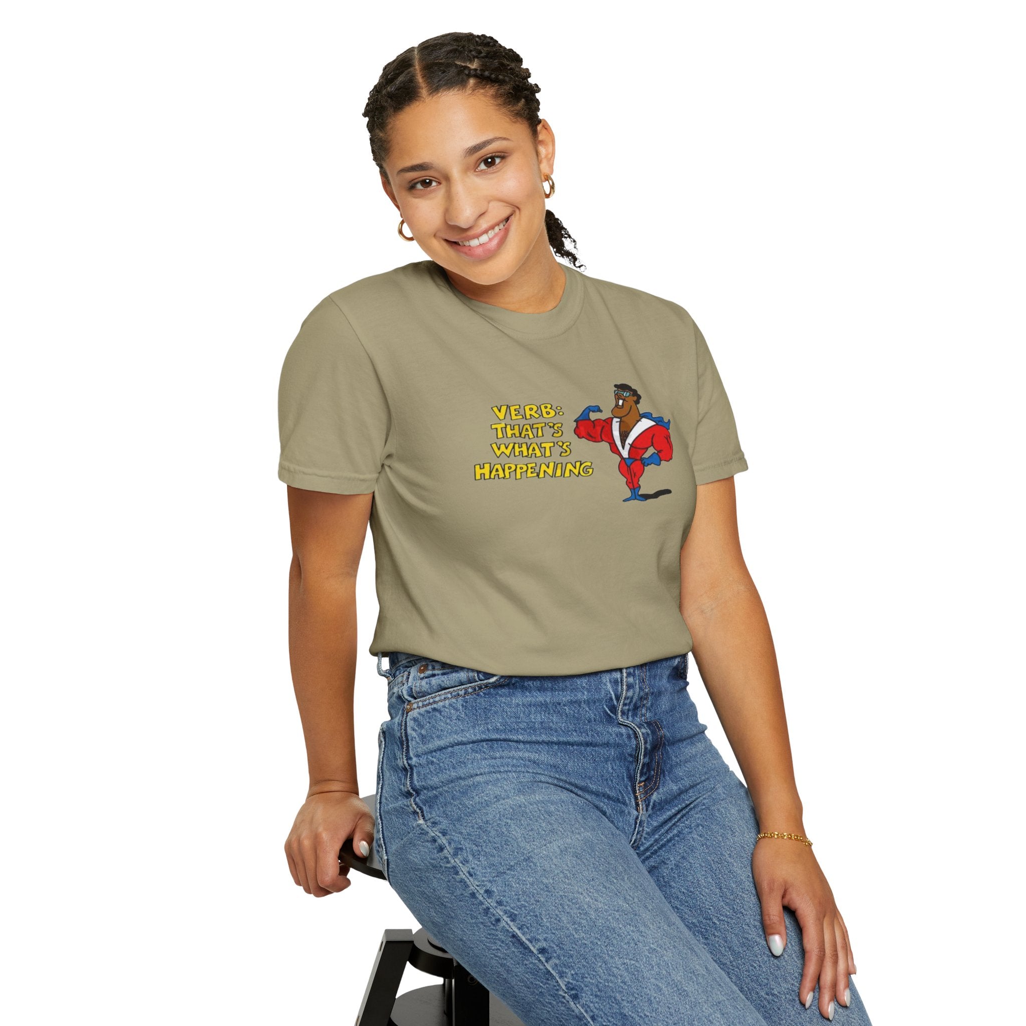 Retro Surf Skate T-Shirt — "Wirra Wirra What’s Happening" Graphic