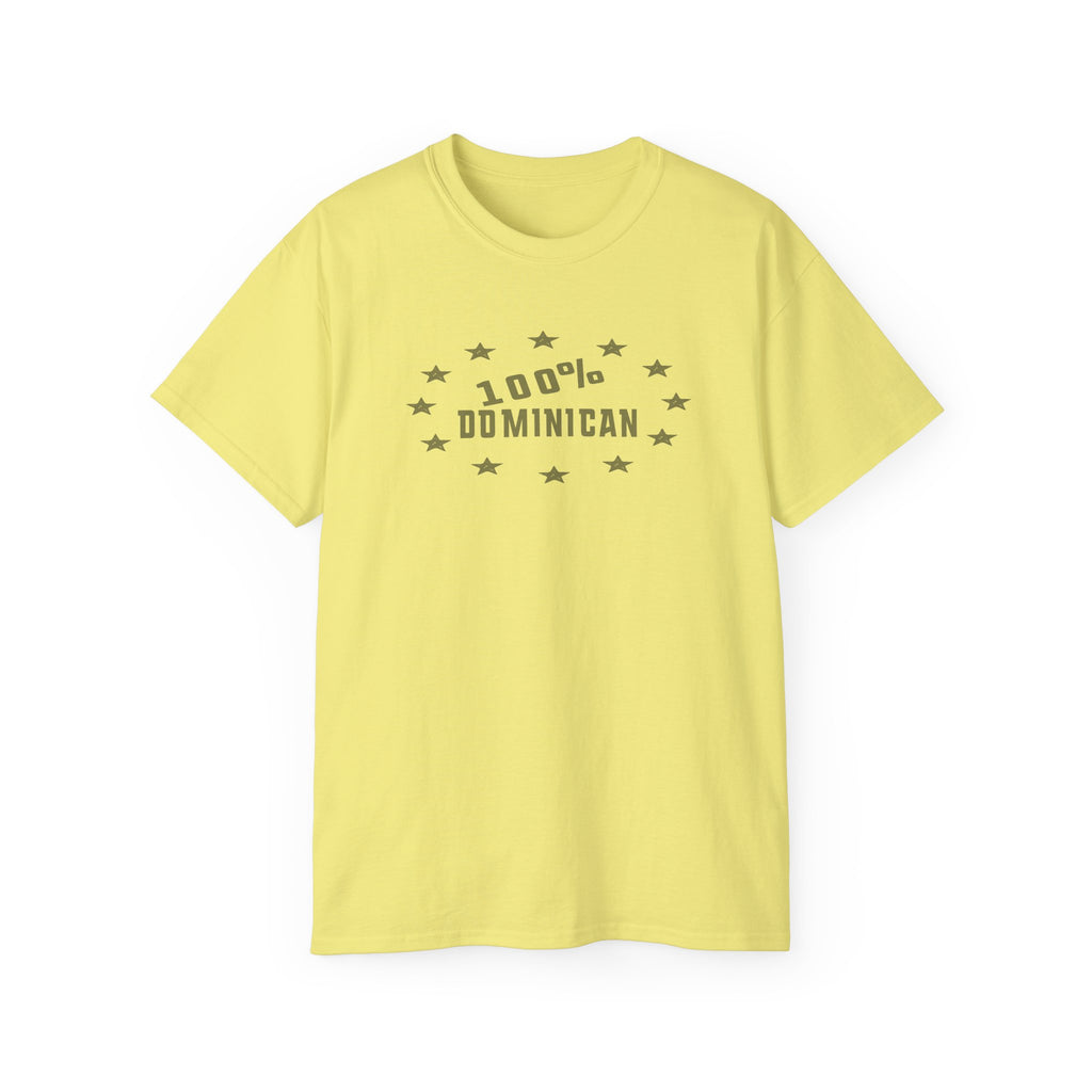 100% Dominican T-Shirt — Vintage Star Emblem Tee