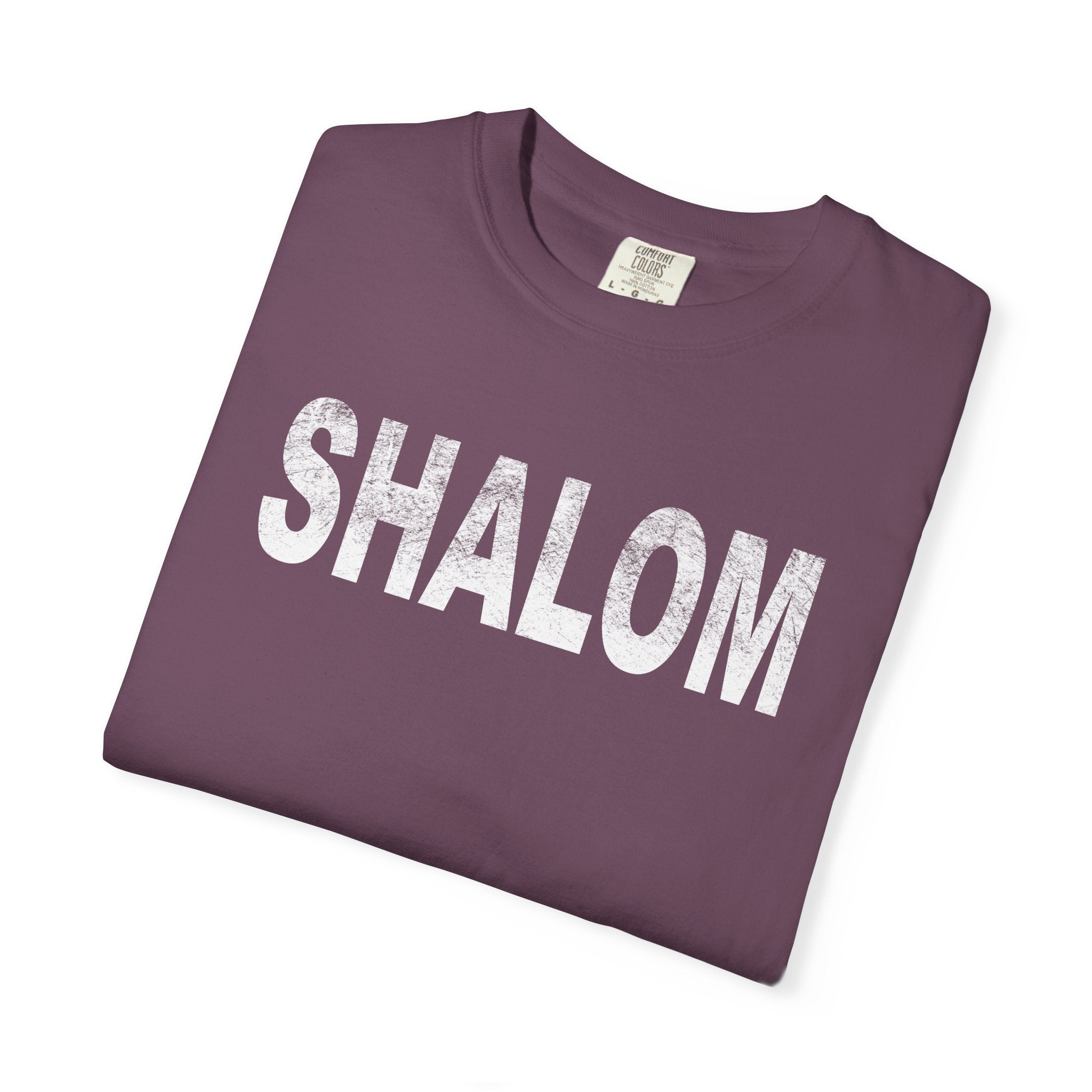 Garment-Dyed T-Shirt — Classic Washed White Tee