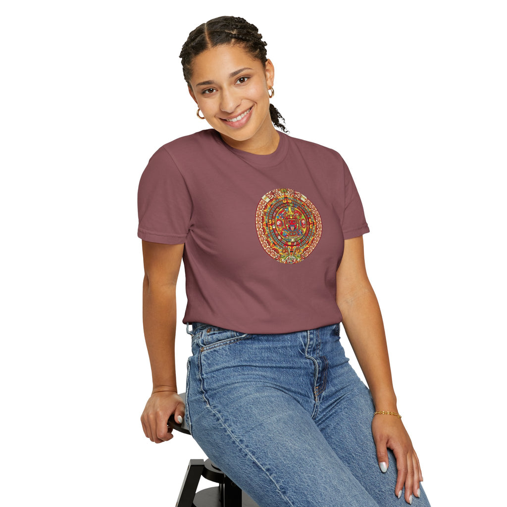 Mandala Sunburst T-Shirt — Boho Psychedelic Graphic Tee