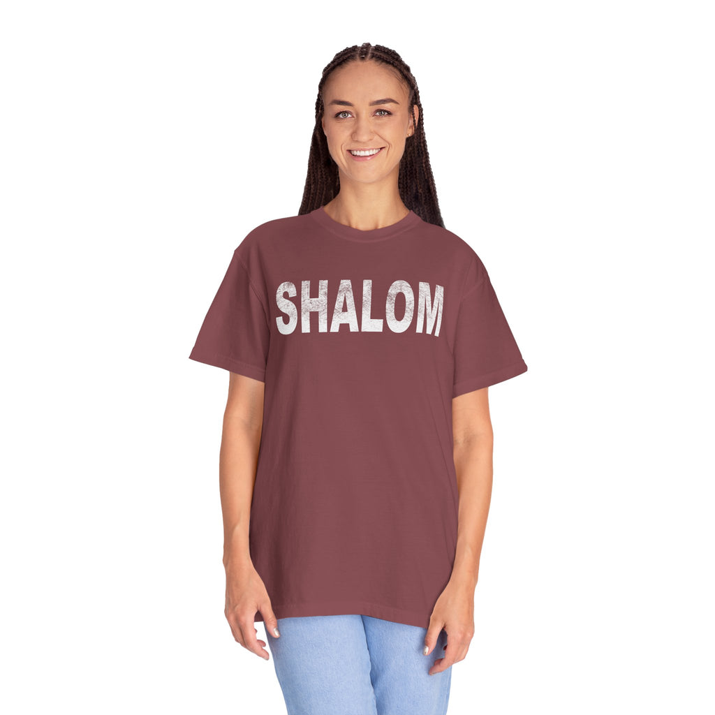 Garment-Dyed T-Shirt — Classic Washed White Tee