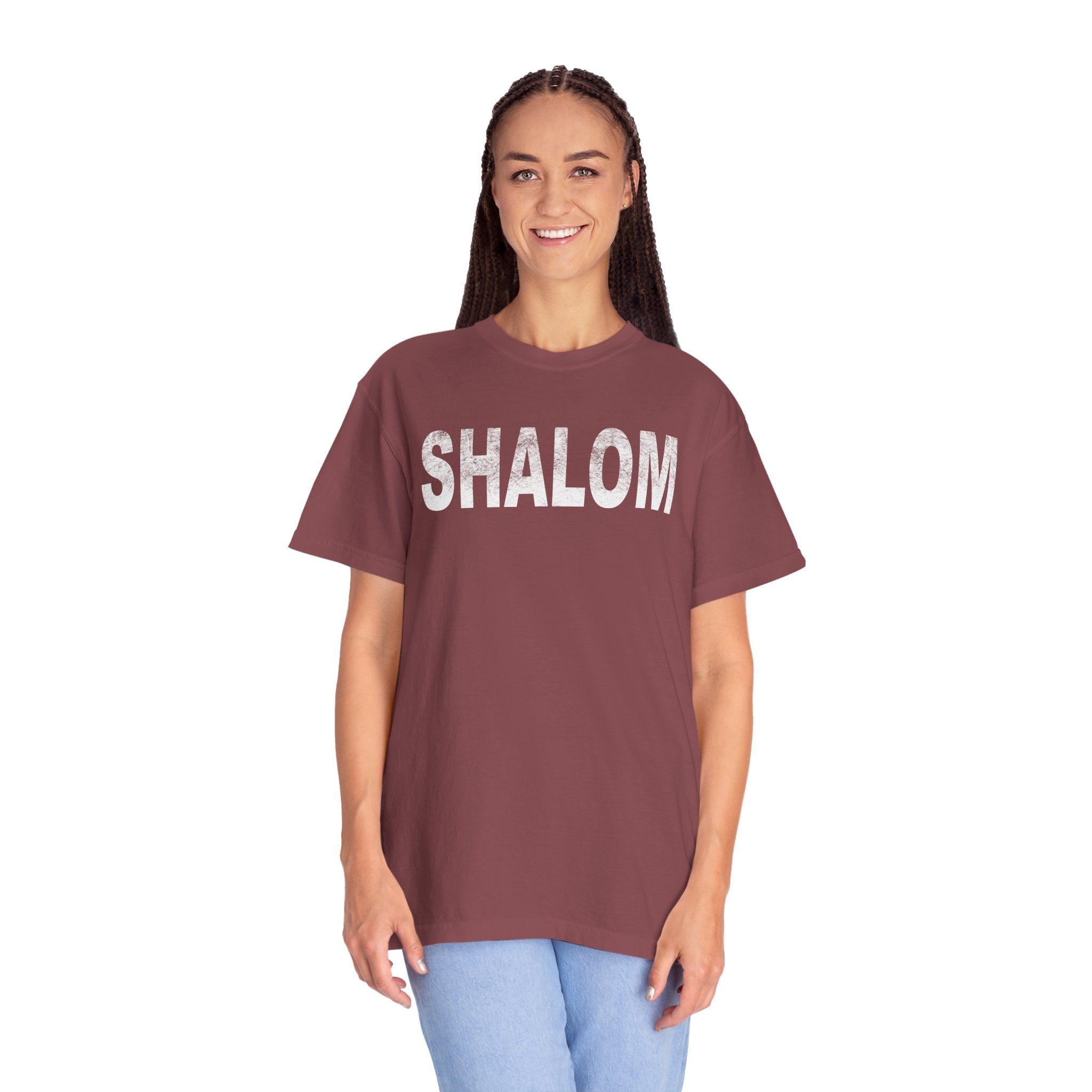 Garment-Dyed T-Shirt — Classic Washed White Tee