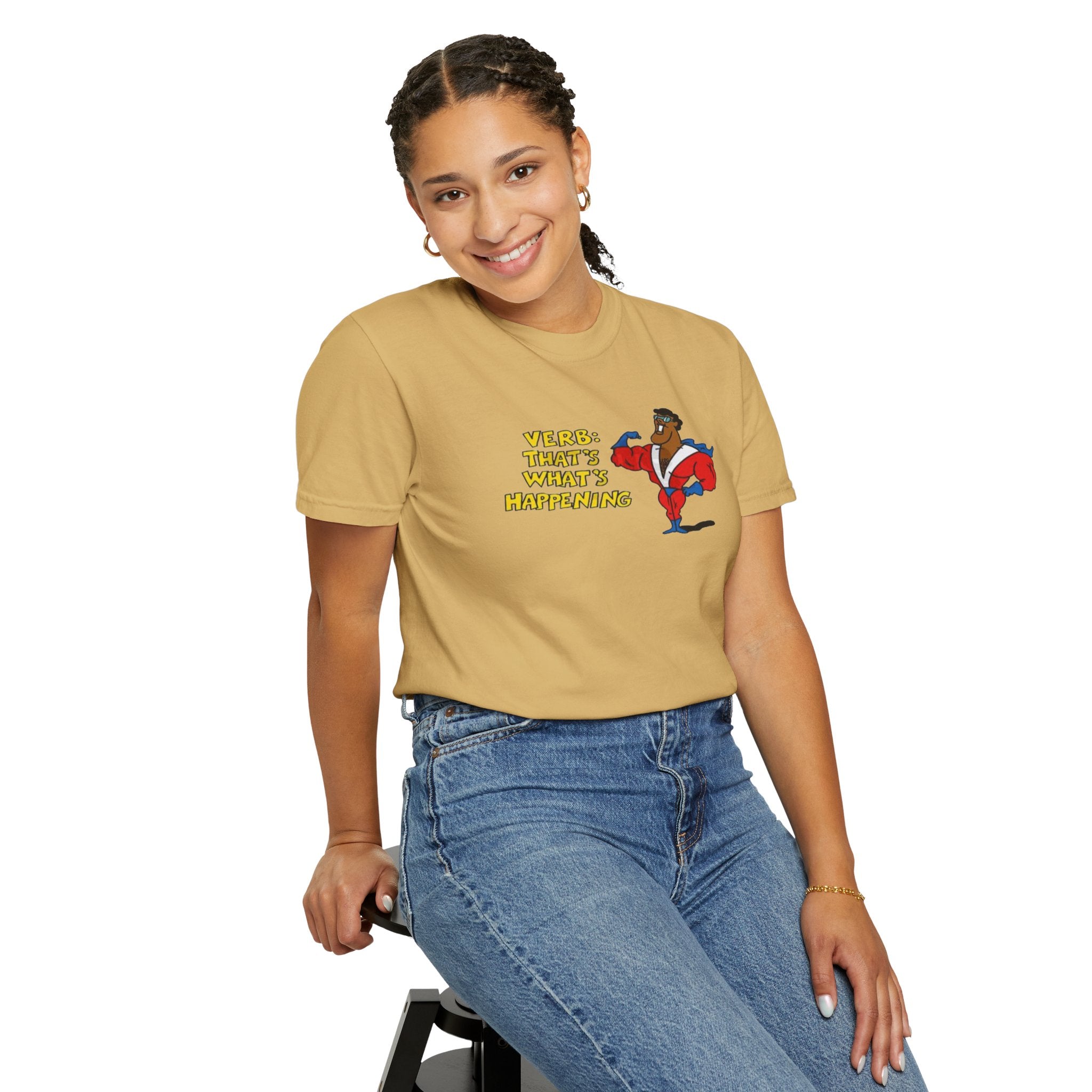 Retro Surf Skate T-Shirt — "Wirra Wirra What’s Happening" Graphic