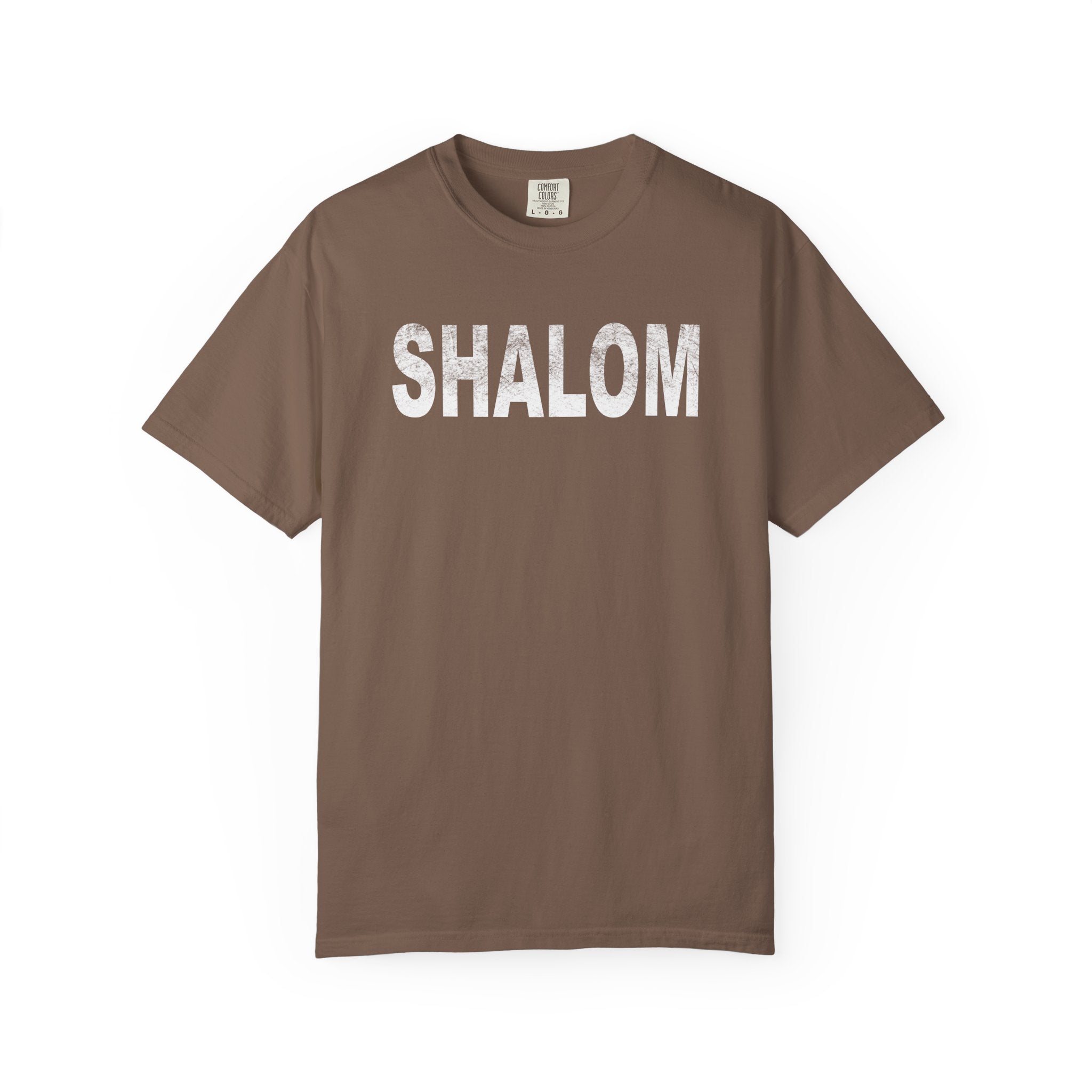 Garment-Dyed T-Shirt — Classic Washed White Tee